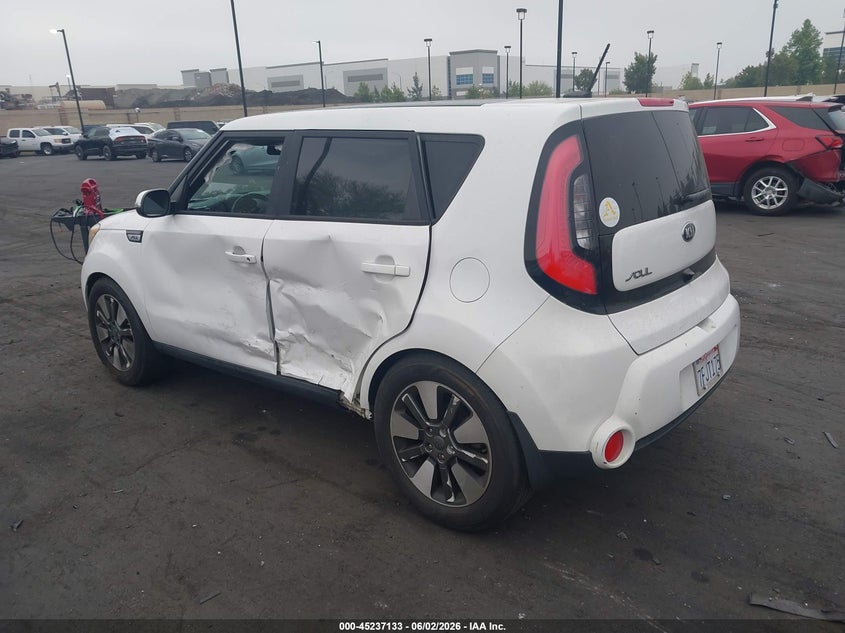 2014 Kia Soul VIN KNDJX3A58E7087396 IAAI salvage auction — LEFT SIDE, Salvage Title, sold $1,400 on 2026-07-10 (photo 3)