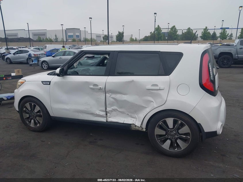 2014 Kia Soul VIN KNDJX3A58E7087396 IAAI salvage auction — LEFT SIDE, Salvage Title, sold $1,400 on 2026-07-10 (photo 6)