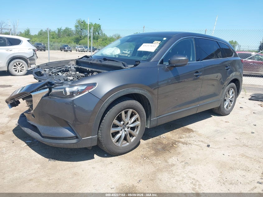 2018 Mazda Cx-9 VIN JM3TCBCY7J0211786 IAAI salvage auction — FRONT END, Salvage Title, sold $25 on 2026-07-23 (photo 2)