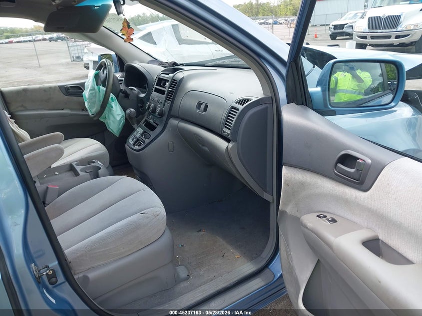 2006 Kia SEDONA VIN KNDMB233266084714 IAAI salvage auction — FRONT & REAR, Rebuildable (Florida), sold $375 on 2026-07-20 (photo 5)