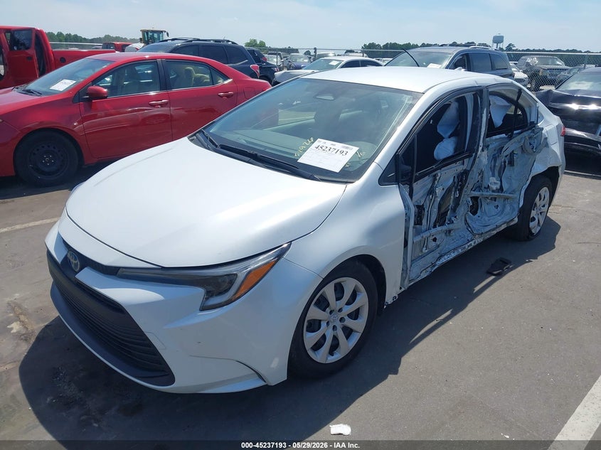 2025 Toyota Corolla VIN JTDBCMFE7S3070123 IAAI salvage auction — LEFT SIDE, Salvage (North Carolina), sold $6,850 on 2026-07-29 (photo 2)