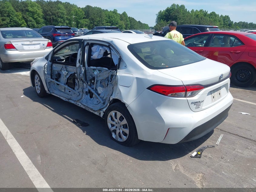2025 Toyota Corolla VIN JTDBCMFE7S3070123 IAAI salvage auction — LEFT SIDE, Salvage (North Carolina), sold $6,850 on 2026-07-29 (photo 3)