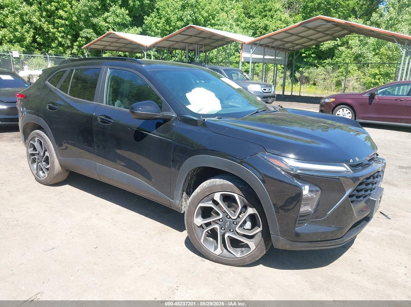 2024 Chevrolet Trax VIN KL77LJE24RC080904 IAAI salvage auction — LEFT FRONT, Salvage - Greater Than 75% (Maryland), sold $3,550 on 2026-07-28 (photo 1)