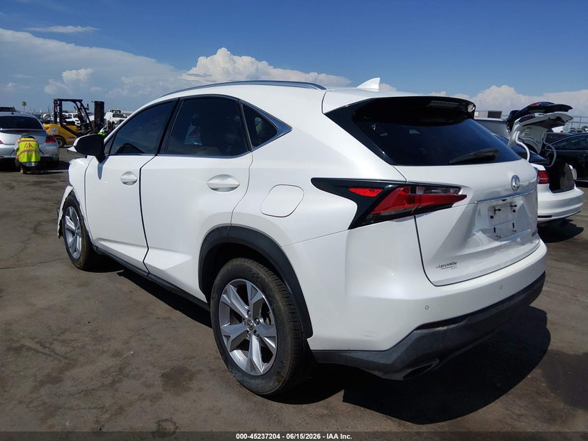2017 Lexus Nx VIN JTJBARBZ1H2132168 IAAI salvage auction — LEFT FRONT, Salvage Title, sold $5,500 on 2026-07-28 (photo 3)