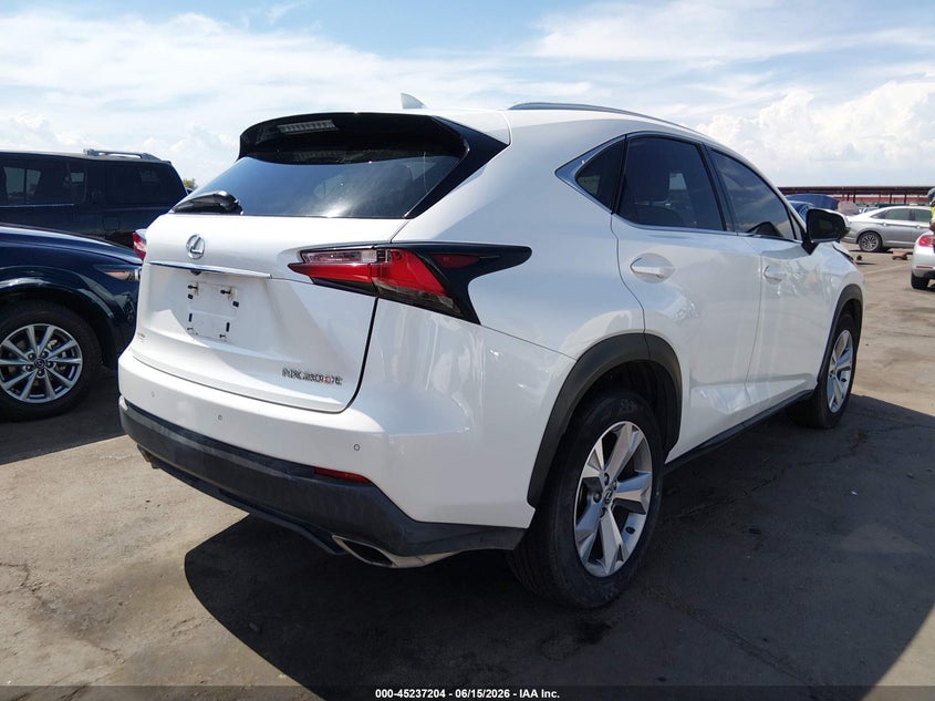 2017 Lexus Nx VIN JTJBARBZ1H2132168 IAAI salvage auction — LEFT FRONT, Salvage Title, sold $5,500 on 2026-07-28 (photo 4)