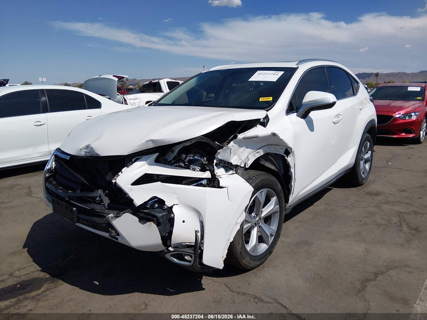 2017 Lexus Nx VIN JTJBARBZ1H2132168 IAAI salvage auction — LEFT FRONT, Salvage Title, sold $5,500 on 2026-07-28 (photo 6)