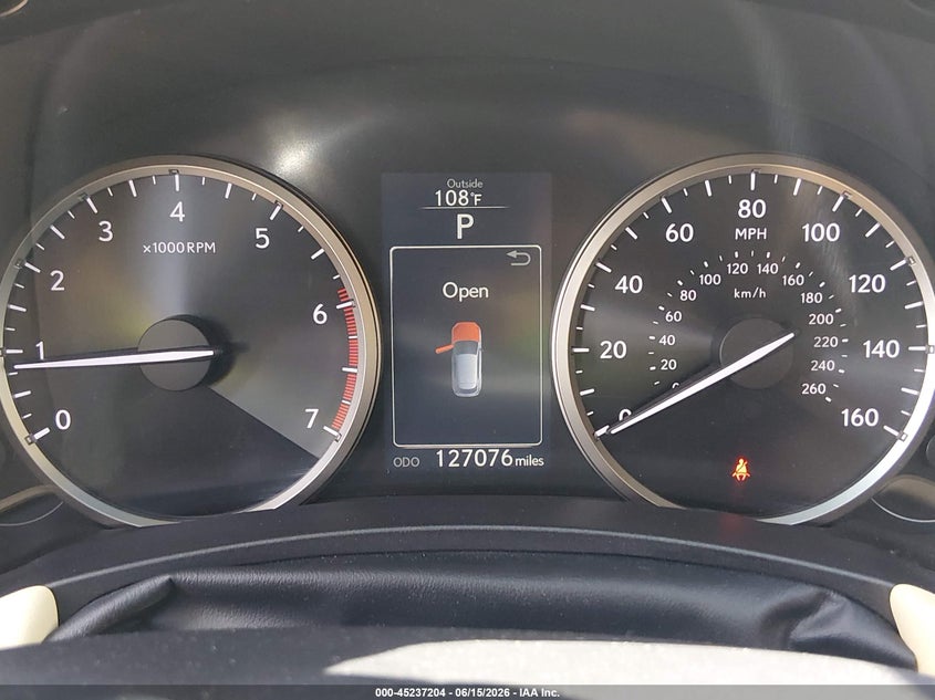 2017 Lexus Nx VIN JTJBARBZ1H2132168 IAAI salvage auction — LEFT FRONT, Salvage Title, sold $5,500 on 2026-07-28 (photo 7)