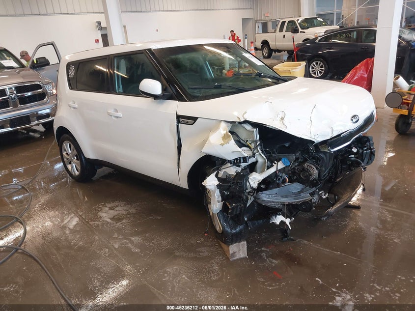 2016 Kia Soul VIN KNDJP3A54G7387018 IAAI salvage auction — FRONT END, Salvage Title, sold $325 on 2026-07-07 (photo 1)