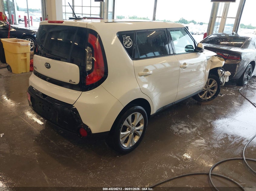 2016 Kia Soul VIN KNDJP3A54G7387018 IAAI salvage auction — FRONT END, Salvage Title, sold $325 on 2026-07-07 (photo 4)