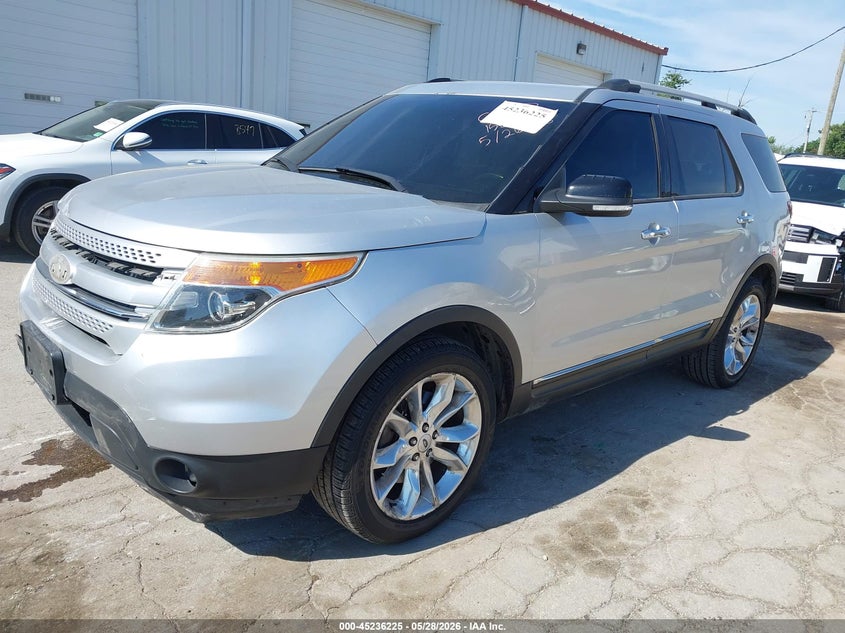2014 Ford Explorer VIN 1FM5K8D80EGA36926 IAAI salvage auction — FRONT END, Salvage Title, sold $975 on 2026-07-28 (photo 2)