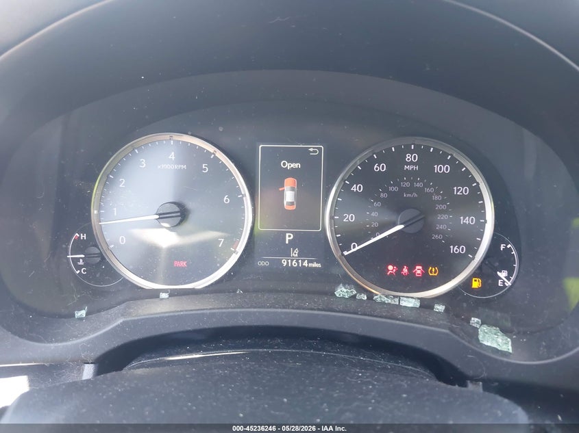 2018 Lexus Is VIN JTHC81D22J5033379 IAAI salvage auction — RIGHT SIDE, Salvage Title, sold $4,600 on 2026-07-08 (photo 7)