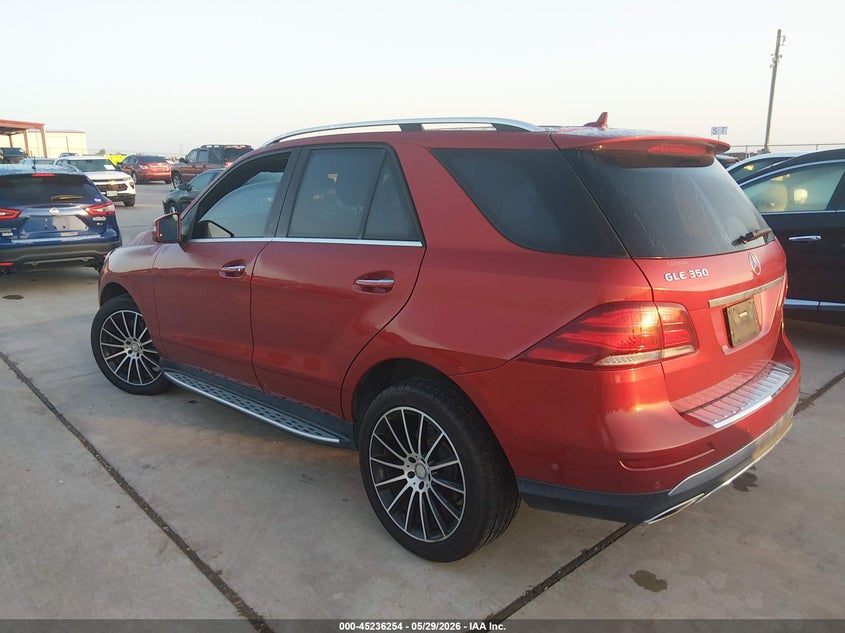 2016 Mercedes-benz Gle VIN 4JGDA5JB0GA677481 IAAI salvage auction — HAIL, Original (Texas), sold $4,000 on 2026-07-17 (photo 3)