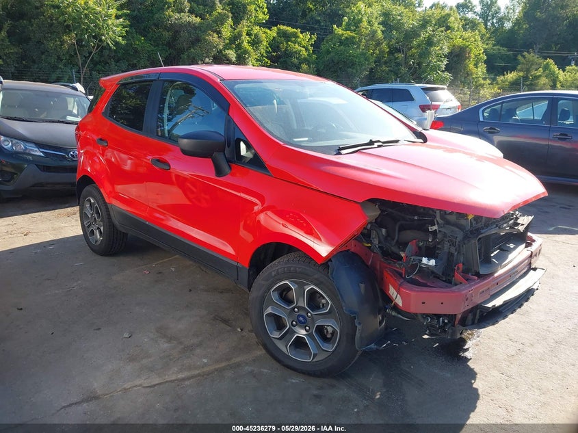2021 Ford Ecosport VIN MAJ3S2FE1MC453432 IAAI salvage auction — FRONT END, Salvage Title, sold $1,950 on 2026-07-09 (photo 1)