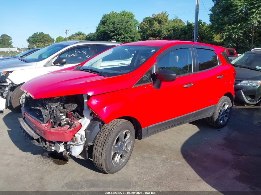2021 Ford Ecosport VIN MAJ3S2FE1MC453432 IAAI salvage auction — FRONT END, Salvage Title, sold $1,950 on 2026-07-09 (photo 2)