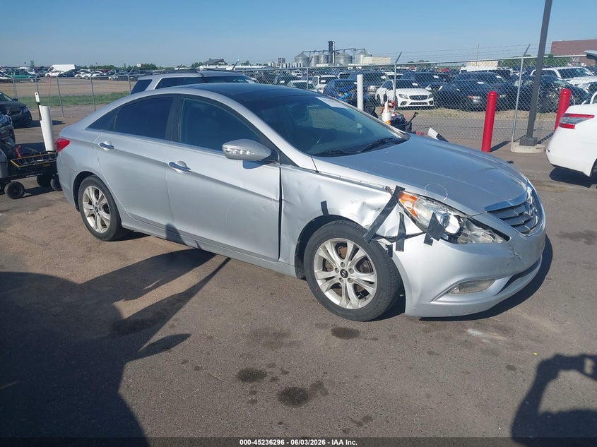 2012 Hyundai Sonata VIN 5NPEC4AC6CH341231 IAAI salvage auction — FRONT END, Salvage Title, sold $425 on 2026-07-20 (photo 1)