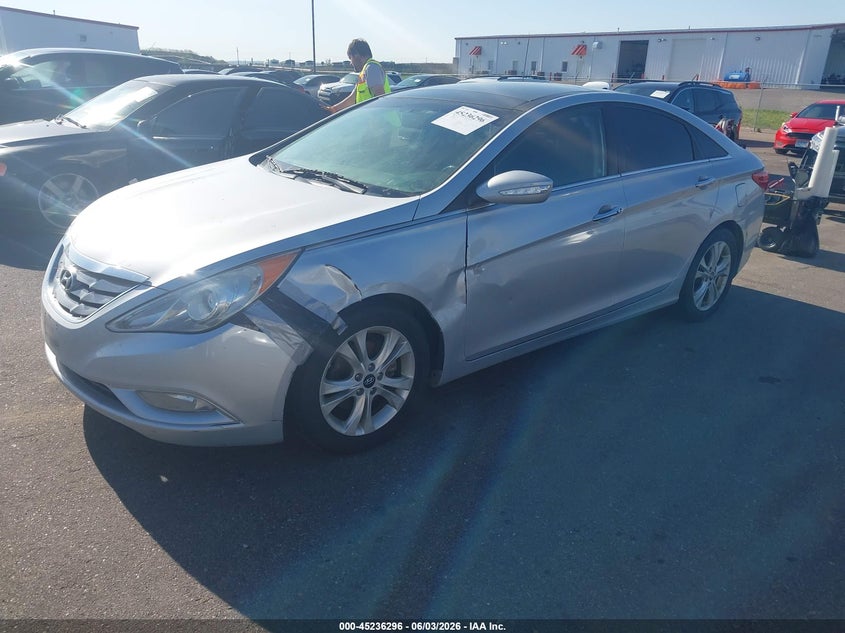 2012 Hyundai Sonata VIN 5NPEC4AC6CH341231 IAAI salvage auction — FRONT END, Salvage Title, sold $425 on 2026-07-20 (photo 2)