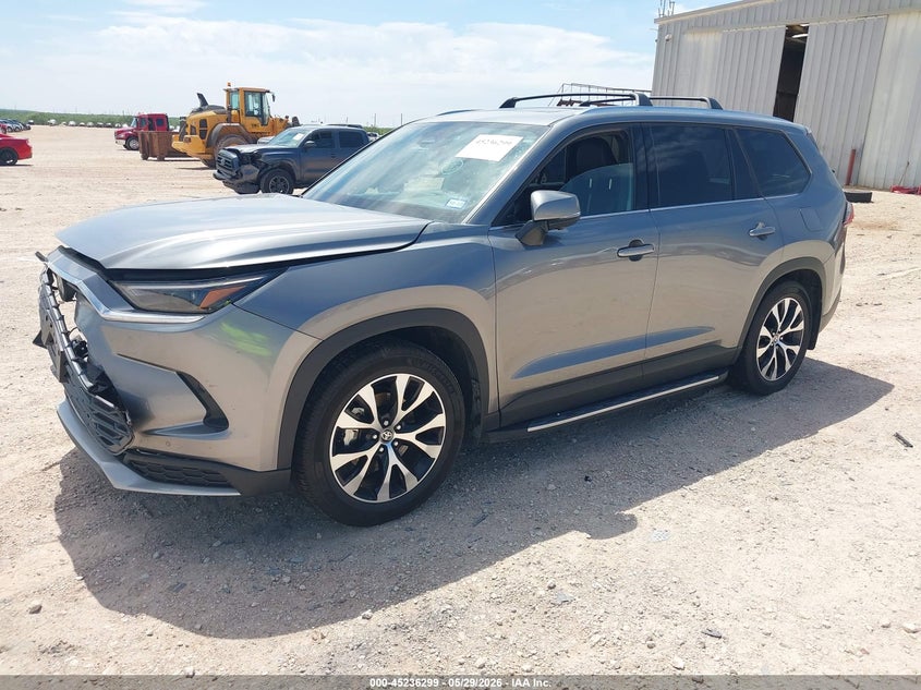 2025 Toyota Highlander VIN 5TDADAB55SS019280 IAAI salvage auction — FRONT END, Original (Texas), sold $5,100 on 2026-07-30 (photo 2)