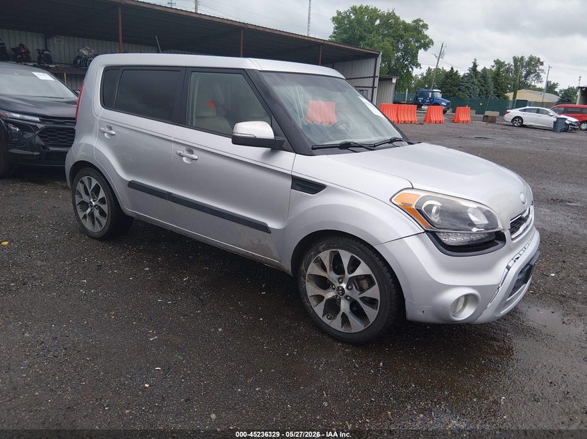 2013 Kia Soul VIN KNDJT2A66D7587926 IAAI salvage auction — FRONT END, Original (Ohio), sold $875 on 2026-07-29 (photo 1)