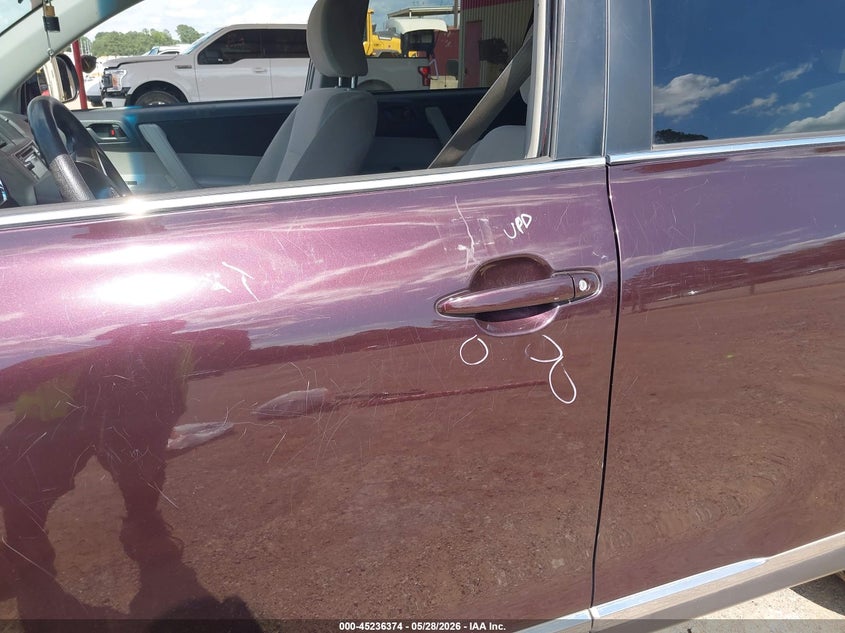 2013 Toyota Highlander VIN 5TDZK3EH9DS101509 IAAI salvage auction — SIDE, Salvage Title, sold $1,600 on 2026-07-30 (photo 6)