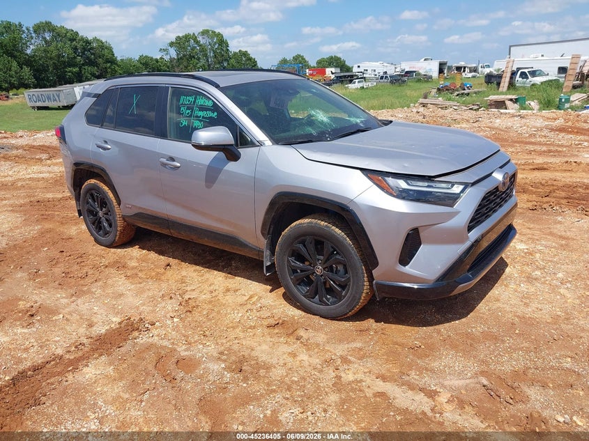 2022 Toyota Rav 4 VIN JTM16RFVXND050706 IAAI salvage auction — HAIL, Salvage Title, sold $14,000 on 2026-07-06 (photo 1)