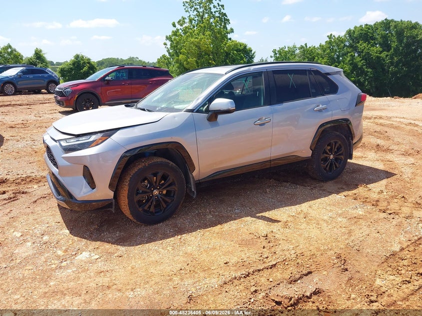 2022 Toyota Rav 4 VIN JTM16RFVXND050706 IAAI salvage auction — HAIL, Salvage Title, sold $14,000 on 2026-07-06 (photo 2)