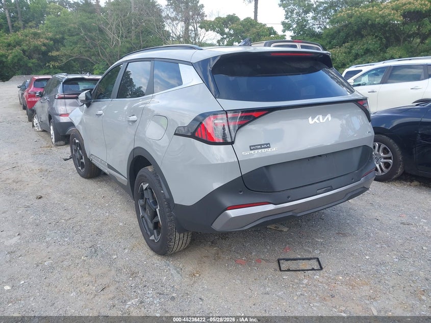 2026 Kia Sportage VIN 5XYK3CDF9TG375481 IAAI salvage auction — FRONT END, Salvage Title, sold $7,925 on 2026-07-28 (photo 3)