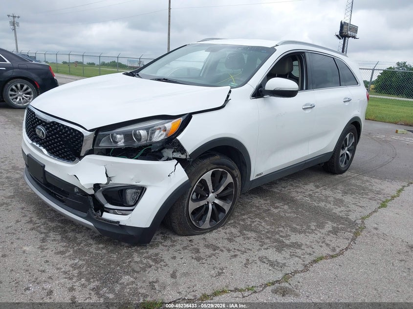 2016 Kia Sorento VIN 5XYPHDA19GG024842 IAAI salvage auction — LEFT FRONT, Salvage Title, sold $1,850 on 2026-07-09 (photo 2)