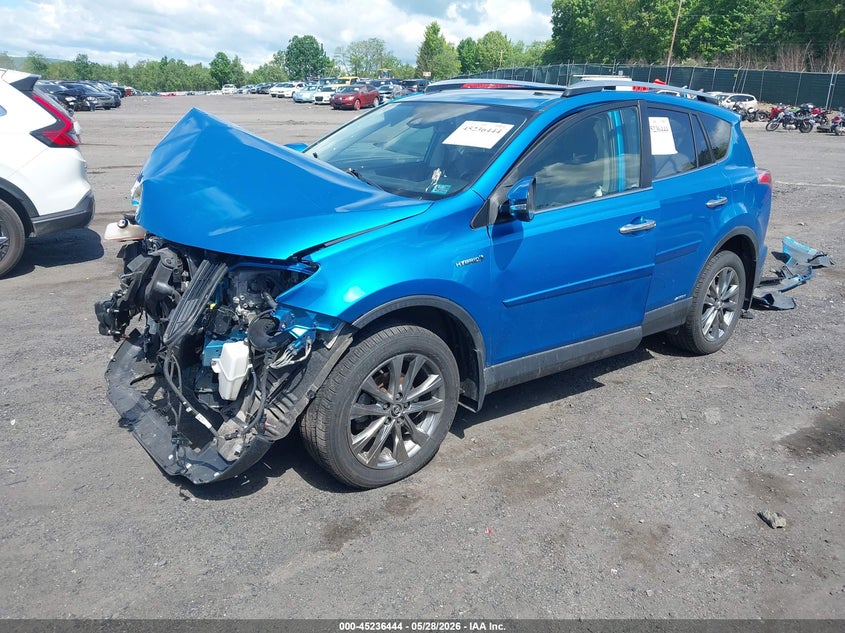 2017 Toyota Rav 4 VIN JTMDJREV4HD121951 IAAI salvage auction — FRONT END, Salvage Title, sold $2,550 on 2026-07-28 (photo 2)