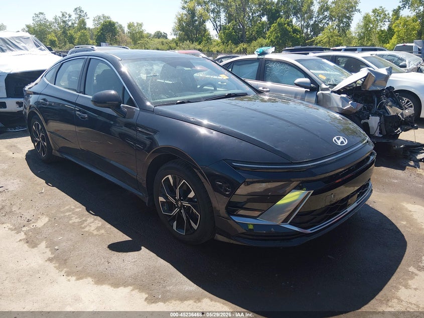 2024 Hyundai Sonata VIN KMHL64JA2RA412577 IAAI salvage auction — HAIL, Salvage Title, sold $8,400 on 2026-07-07 (photo 1)