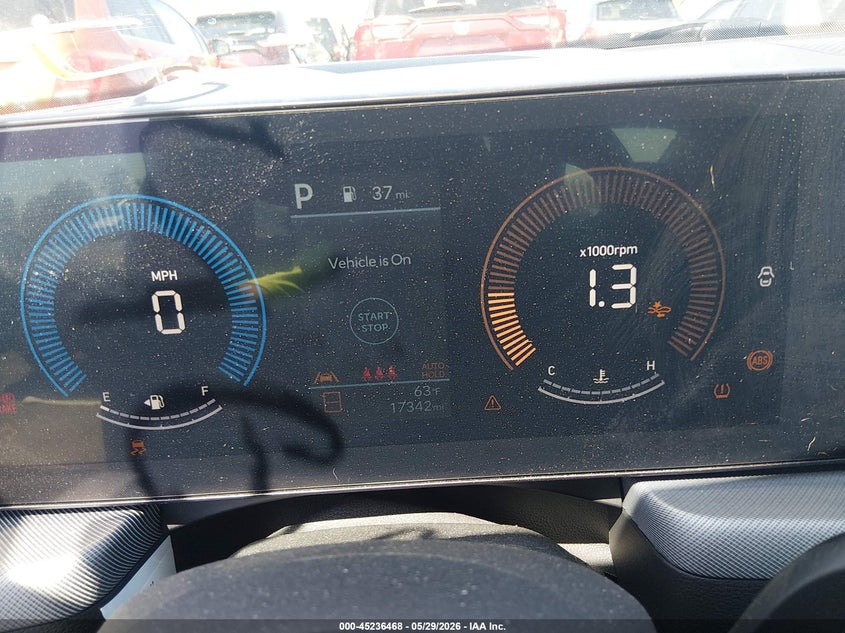 2024 Hyundai Sonata VIN KMHL64JA2RA412577 IAAI salvage auction — HAIL, Salvage Title, sold $8,400 on 2026-07-07 (photo 7)