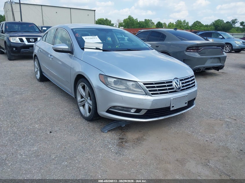 2013 Volkswagen Cc VIN WVWBP7AN2DE500189 IAAI salvage auction — FRONT END, Original (Texas), sold $250 on 2026-07-08 (photo 1)
