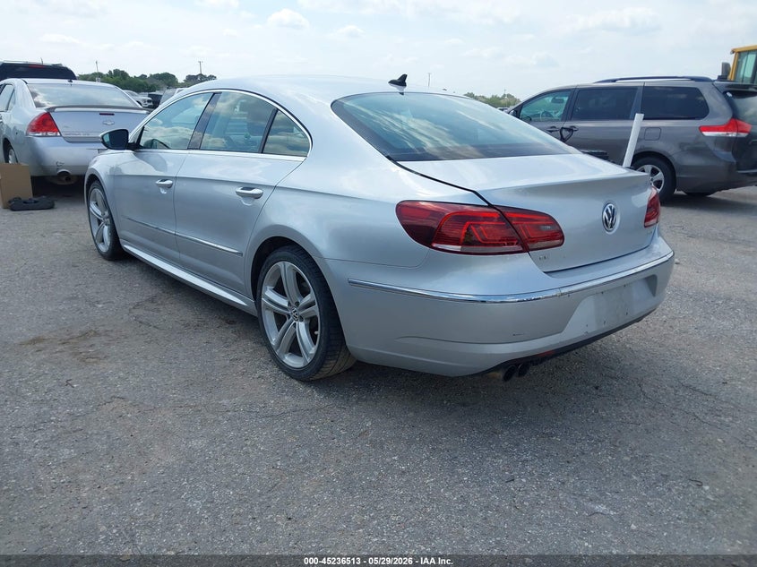 2013 Volkswagen Cc VIN WVWBP7AN2DE500189 IAAI salvage auction — FRONT END, Original (Texas), sold $250 on 2026-07-08 (photo 3)