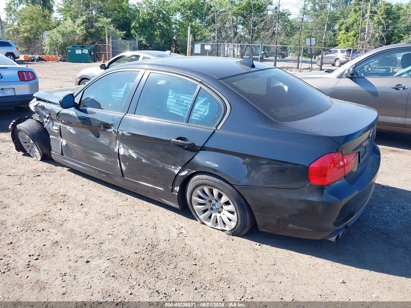 2009 BMW 3 series VIN WBAPK73539A453641 IAAI salvage auction — SIDE, Salvage (New Jersey), sold $425 on 2026-07-20 (photo 3)