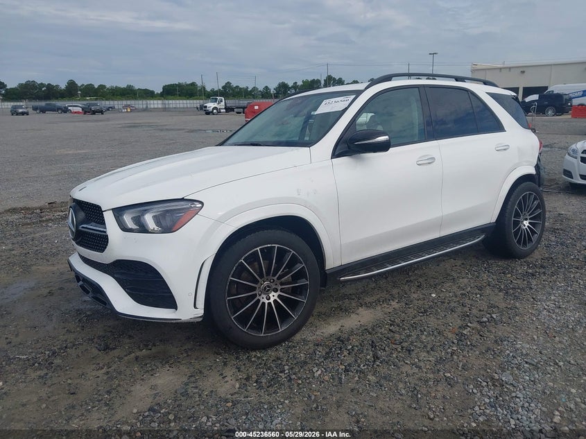 2022 Mercedes-benz Gle VIN 4JGFB4JB8NA611743 IAAI salvage auction — FRONT & REAR, Salvage Title, sold $9,600 on 2026-07-09 (photo 2)
