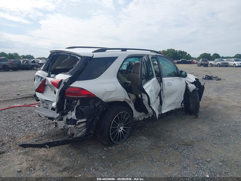 2022 Mercedes-benz Gle VIN 4JGFB4JB8NA611743 IAAI salvage auction — FRONT & REAR, Salvage Title, sold $9,600 on 2026-07-09 (photo 6)