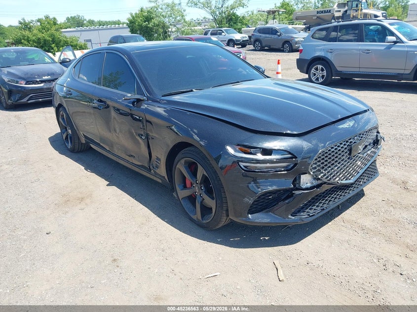 2026 Genesis G70 VIN KMTG54SE4TU160462 — IAAI salvage auction photo