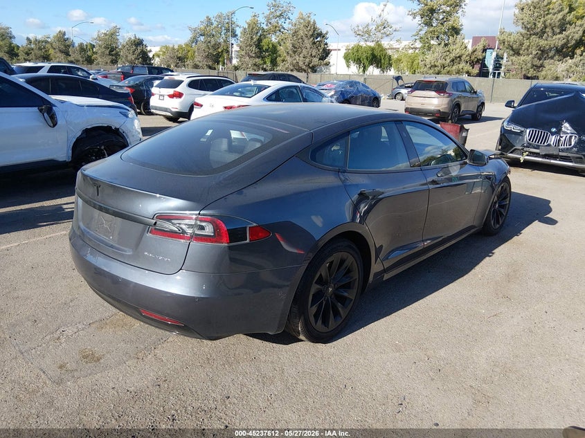 2020 Tesla Model s VIN 5YJSA1E20LF381926 IAAI salvage auction — FRONT END, Salvage Title, sold $9,150 on 2026-07-06 (photo 4)