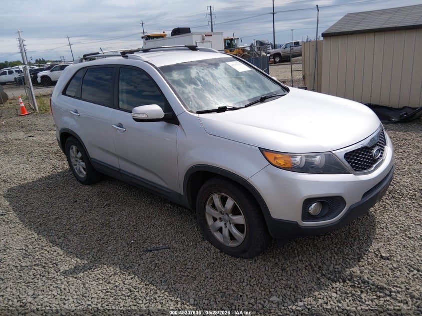 2012 Kia Sorento VIN 5XYKT4A63CG251247 IAAI salvage auction — REAR END, Salvage Title, sold $625 on 2026-07-29 (photo 1)