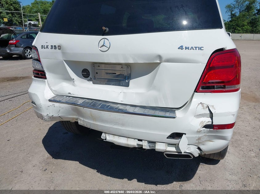 2014 Mercedes-benz Glk-klasse VIN WDCGG8JB0EG305242 IAAI salvage auction — REAR END, Salvage Title, sold $3,625 on 2026-07-27 (photo 6)