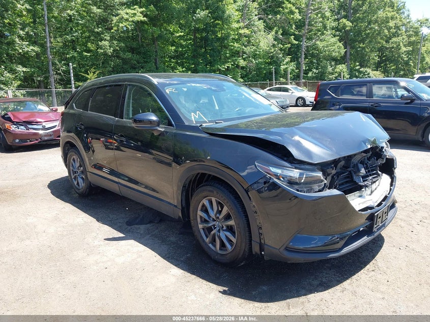 2021 Mazda Cx-9 VIN JM3TCBCY0M0501775 IAAI salvage auction — FRONT END, Salvage Title, sold $5,250 on 2026-07-15 (photo 1)