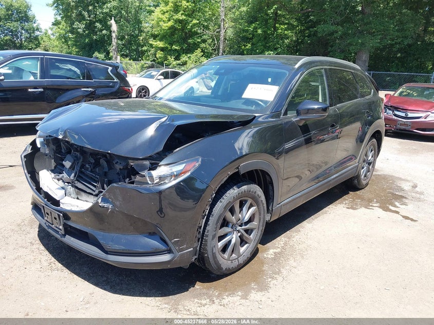 2021 Mazda Cx-9 VIN JM3TCBCY0M0501775 IAAI salvage auction — FRONT END, Salvage Title, sold $5,250 on 2026-07-15 (photo 2)