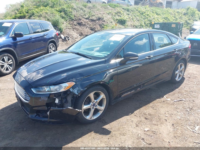2014 Ford Fusion VIN 1FA6P0H75E5356712 IAAI salvage auction — LEFT FRONT, Salvage Title, sold $550 on 2026-07-05 (photo 2)