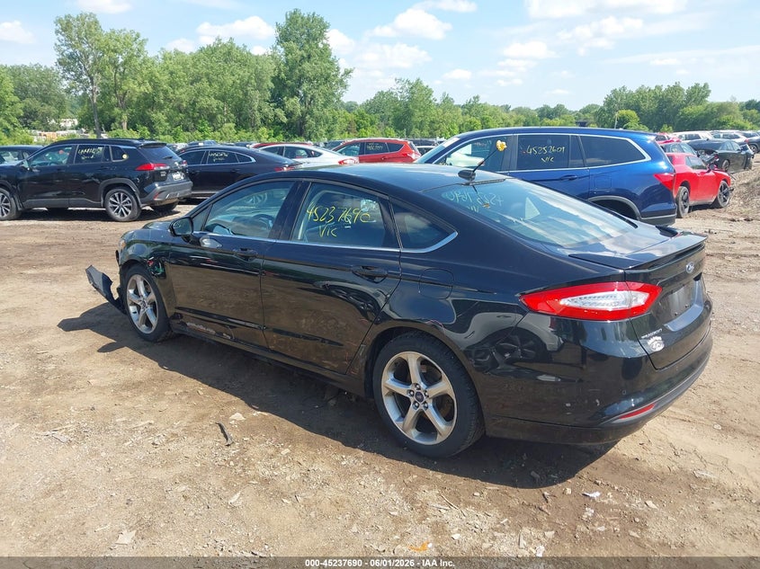 2014 Ford Fusion VIN 1FA6P0H75E5356712 IAAI salvage auction — LEFT FRONT, Salvage Title, sold $550 on 2026-07-05 (photo 3)