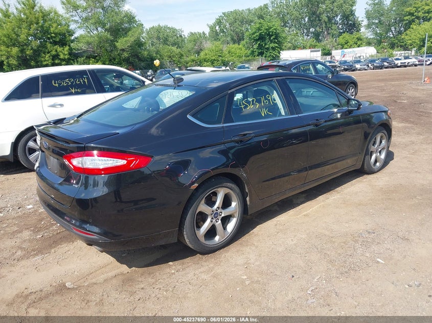 2014 Ford Fusion VIN 1FA6P0H75E5356712 IAAI salvage auction — LEFT FRONT, Salvage Title, sold $550 on 2026-07-05 (photo 4)