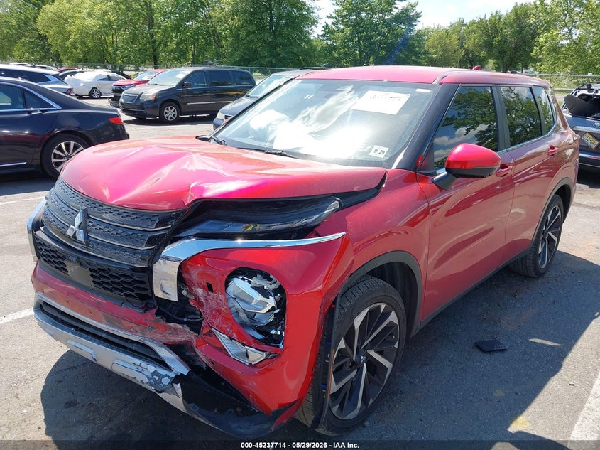 2024 Mitsubishi Outlander VIN JA4J4VA82RZ037953 IAAI salvage auction — FRONT END, Salvage Title, sold $4,700 on 2026-07-27 (photo 2)