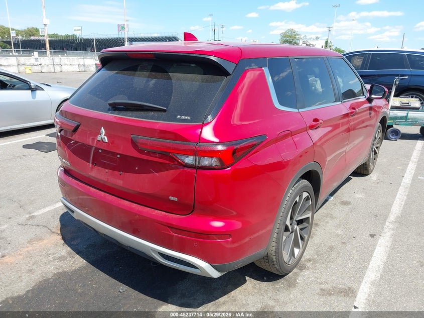2024 Mitsubishi Outlander VIN JA4J4VA82RZ037953 IAAI salvage auction — FRONT END, Salvage Title, sold $4,700 on 2026-07-27 (photo 4)