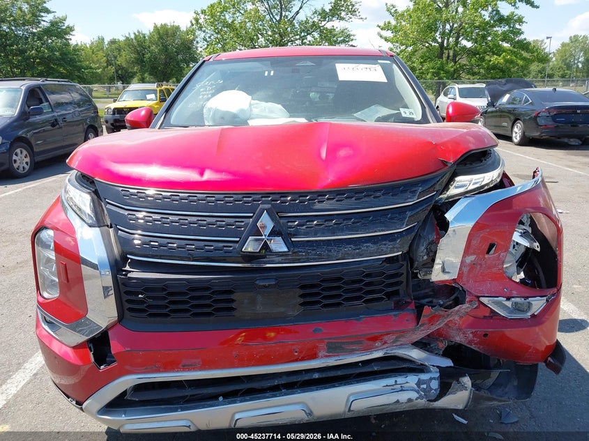 2024 Mitsubishi Outlander VIN JA4J4VA82RZ037953 IAAI salvage auction — FRONT END, Salvage Title, sold $4,700 on 2026-07-27 (photo 6)