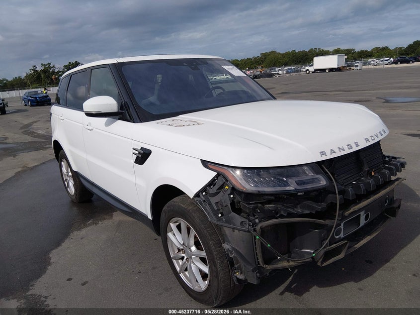 2018 Land rover Range rover sport VIN SALWG2RK1JA407335 IAAI salvage auction — FRONT END, Rebuildable (Florida), sold $10,500 on 2026-07-20 (photo 1)
