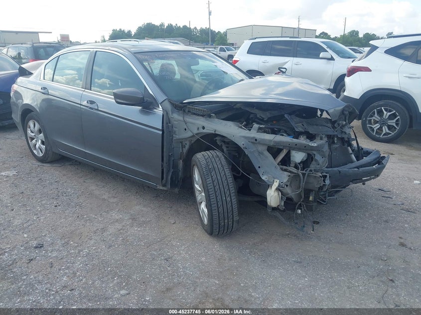 2008 Honda Accord VIN JHMCP268X8C047370 IAAI salvage auction — FRONT END, Salvage (Texas), sold $350 on 2026-07-15 (photo 1)
