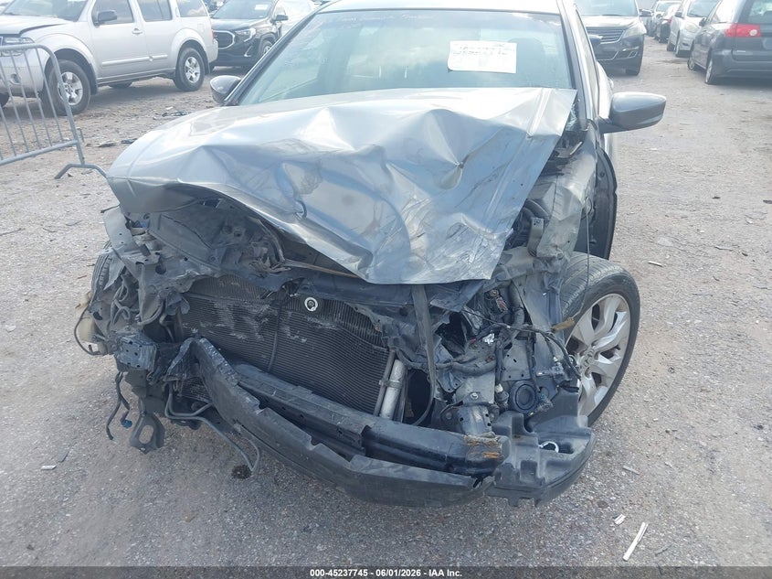 2008 Honda Accord VIN JHMCP268X8C047370 IAAI salvage auction — FRONT END, Salvage (Texas), sold $350 on 2026-07-15 (photo 6)